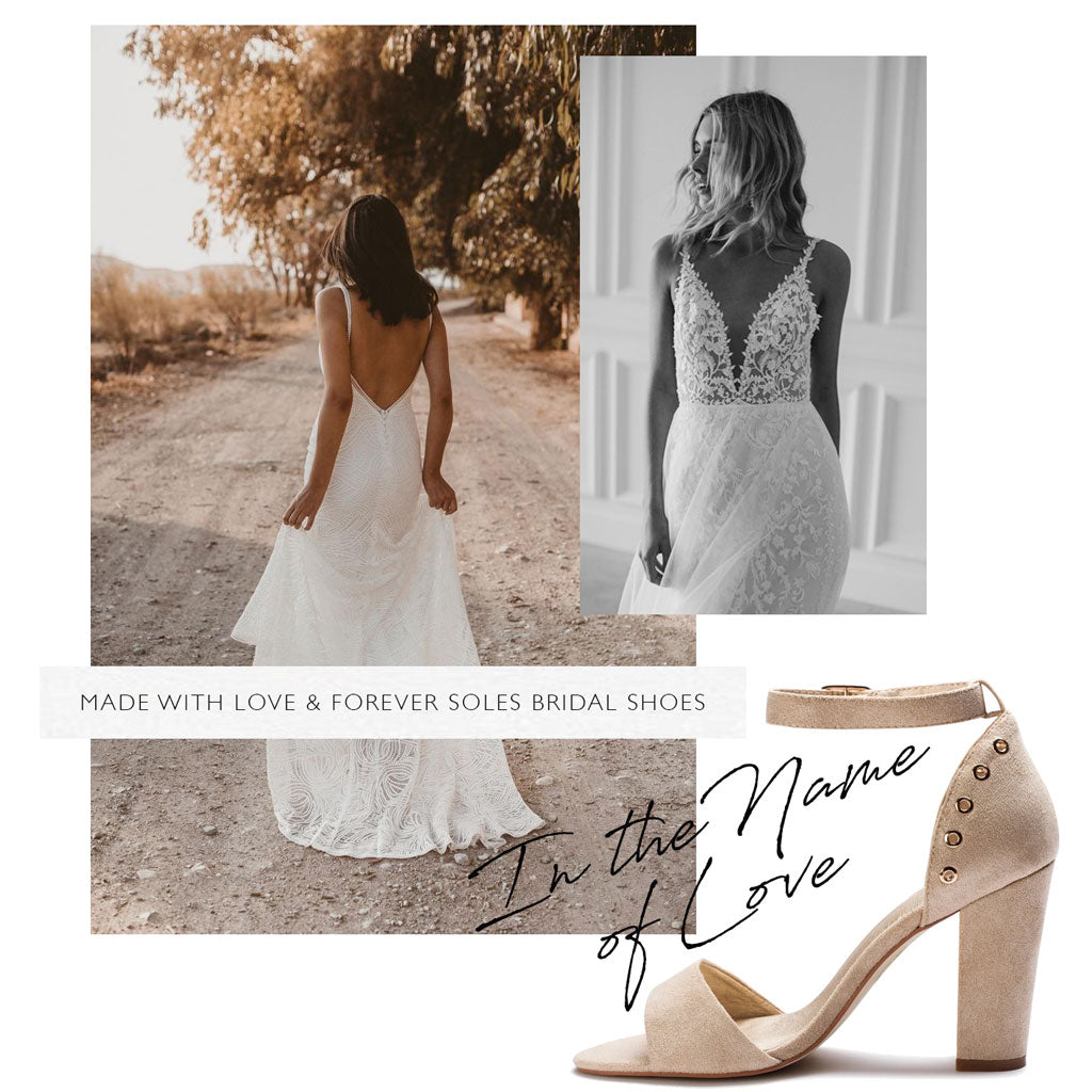 You'll Love the Stylish + Comfortable Bridal Shoes by Forever Soles