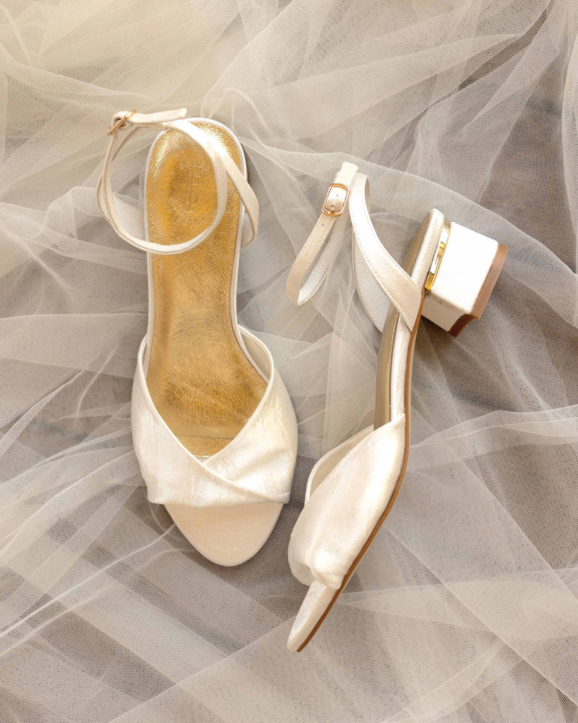 Classic bridal shoes