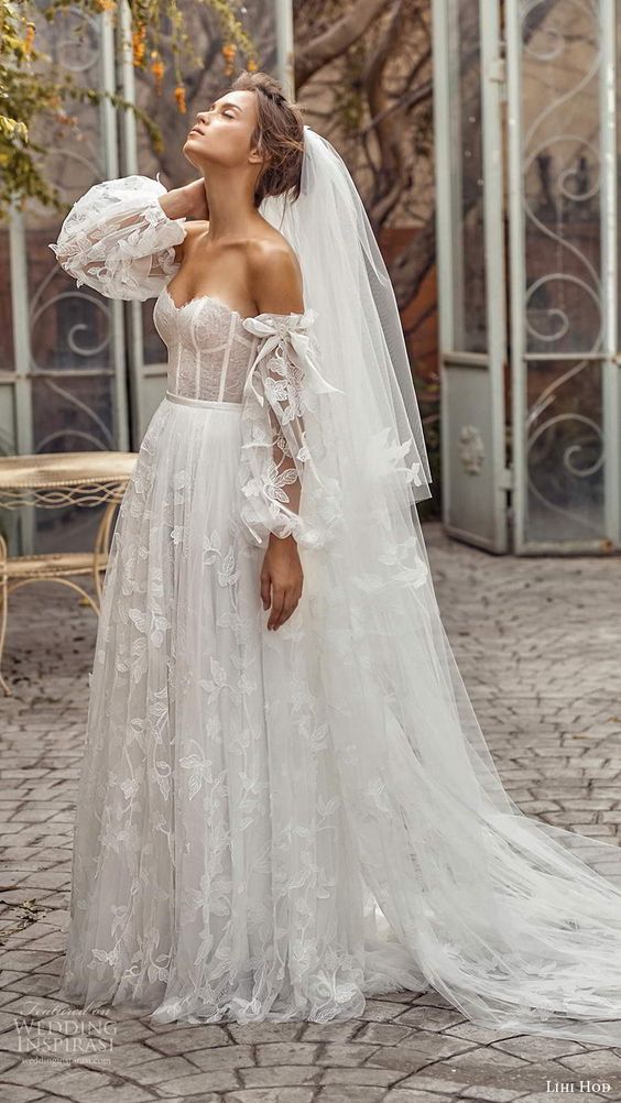 Lihi Hod romantic bridal dress