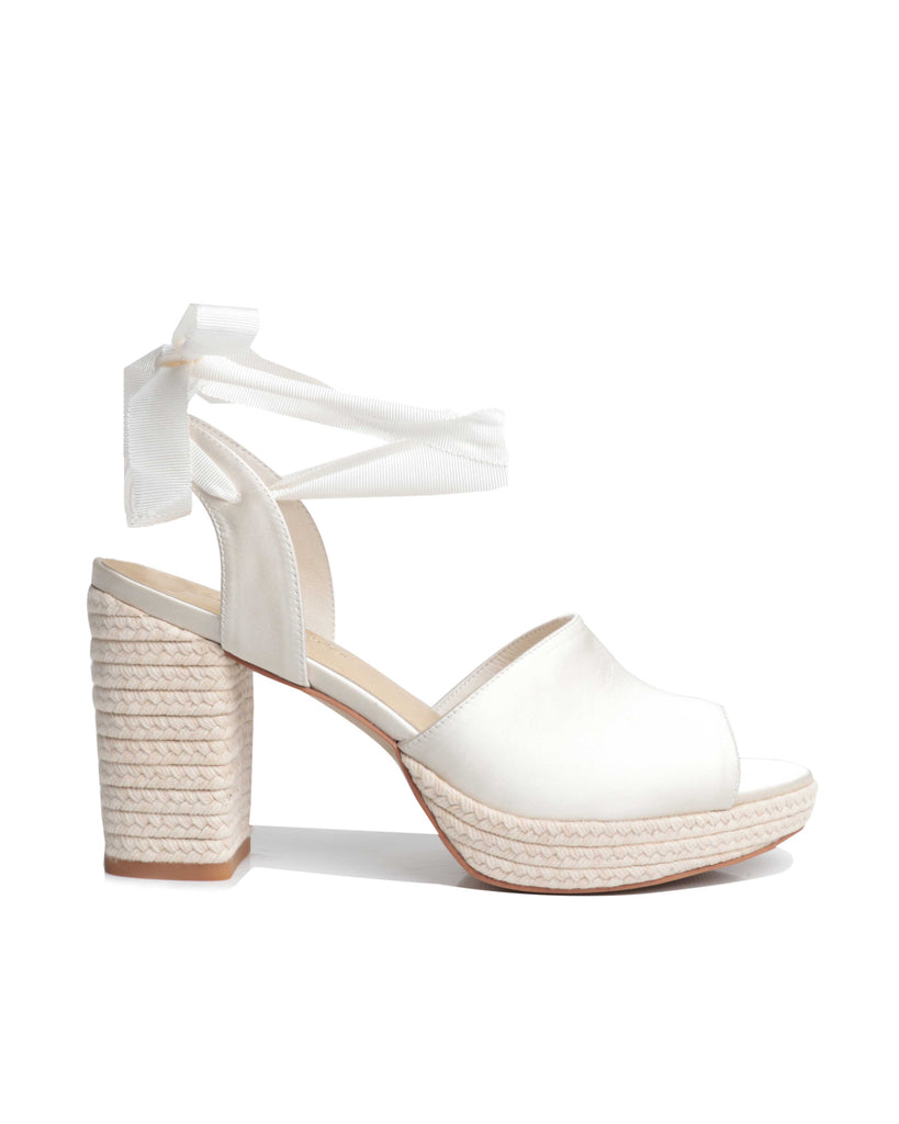 Mystic espadrilles are the fun pair of wedding heels you need for your beach or summer wedding!