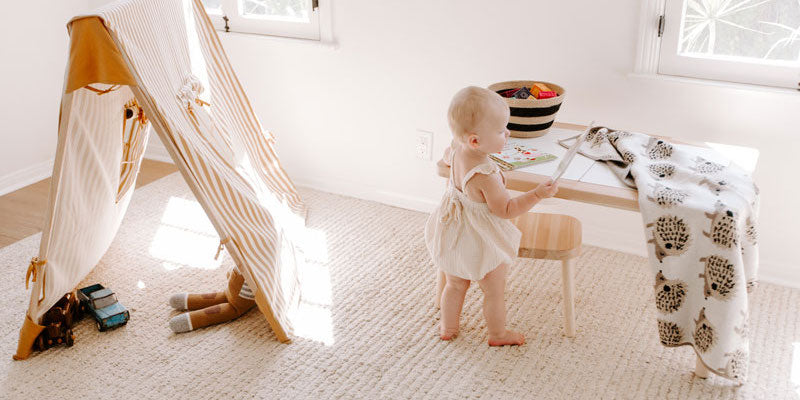 eco friendly baby throws
