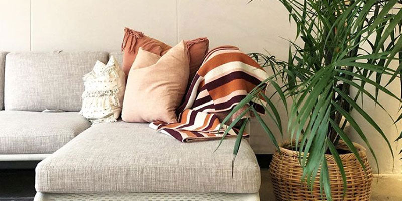 plant eco friendly blanket throw