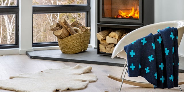 blue indoor/outdoor eco throw