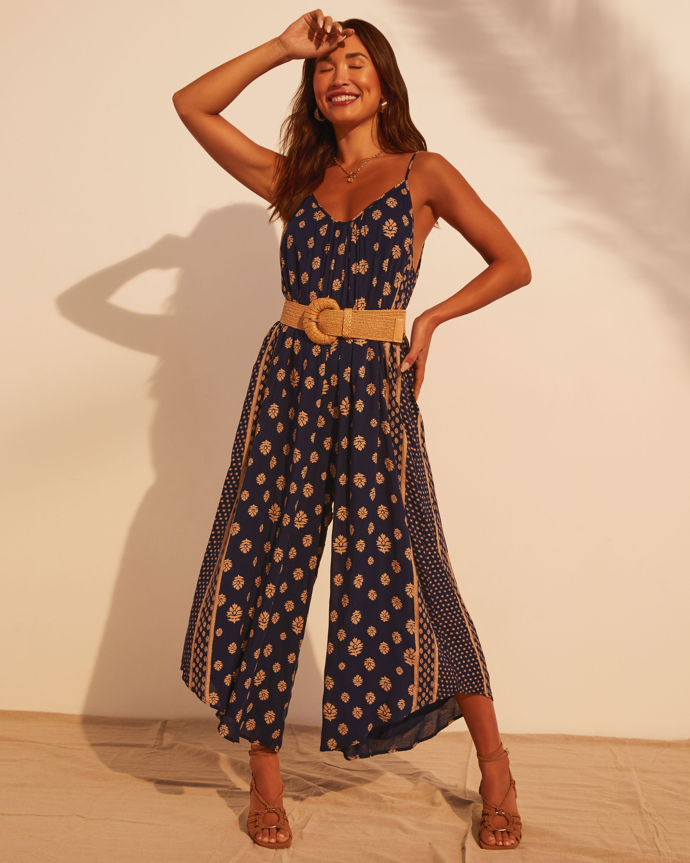 

Wanderlust Relaxed Paisley Jumpsuit