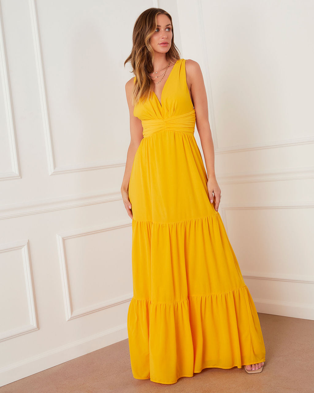 

Margaux Tiered Maxi Dress