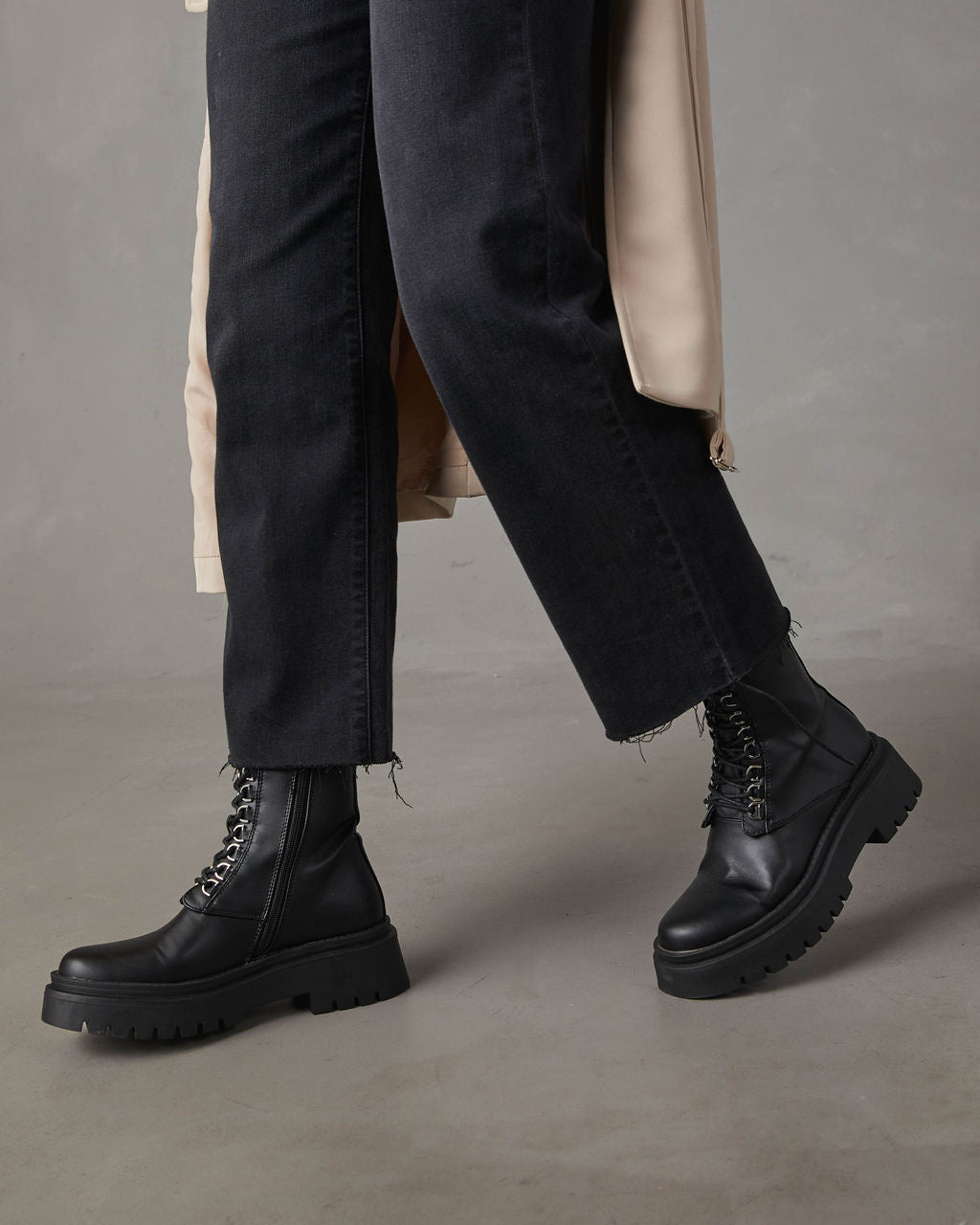 

Billini Edelman Side Zip Combat Boots