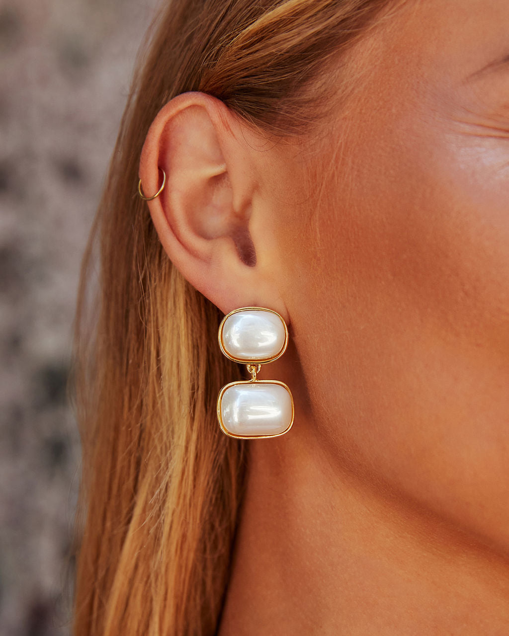 

Dare To Dream Pearl Drop Earrings