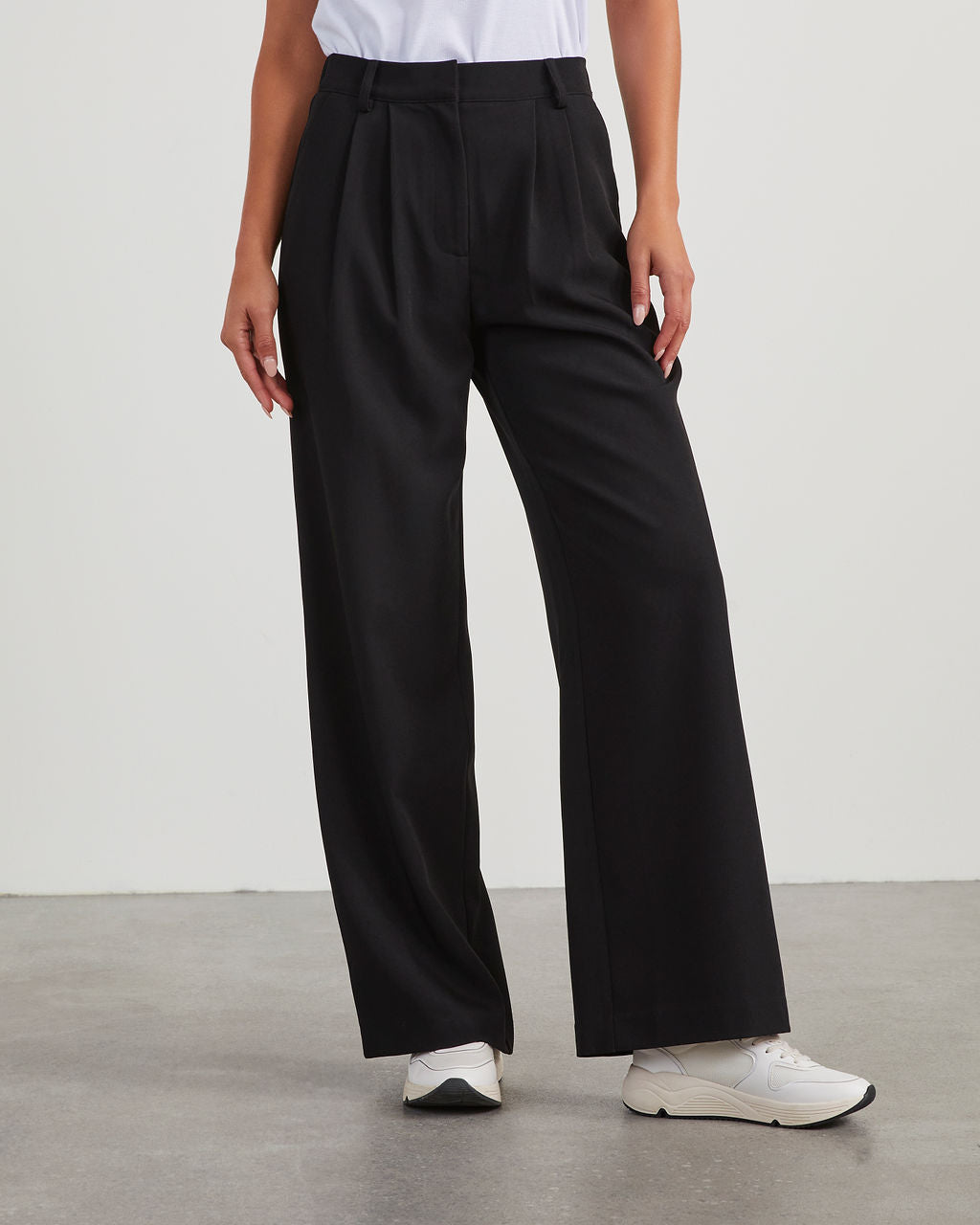 

Samia High Rise Trouser Pants - Black / XS