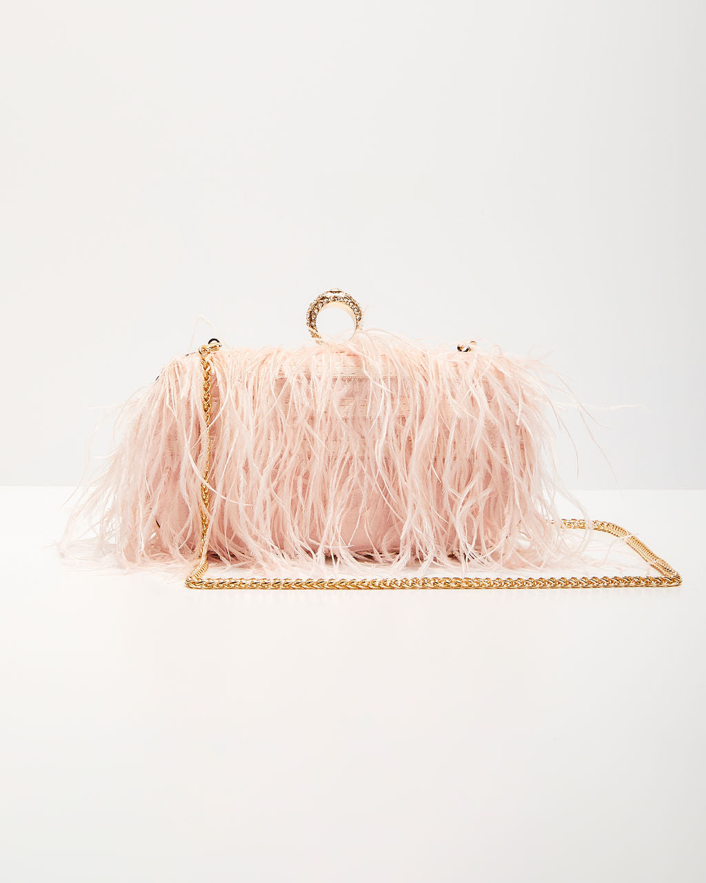 

Emily Ostrich Feather Bag