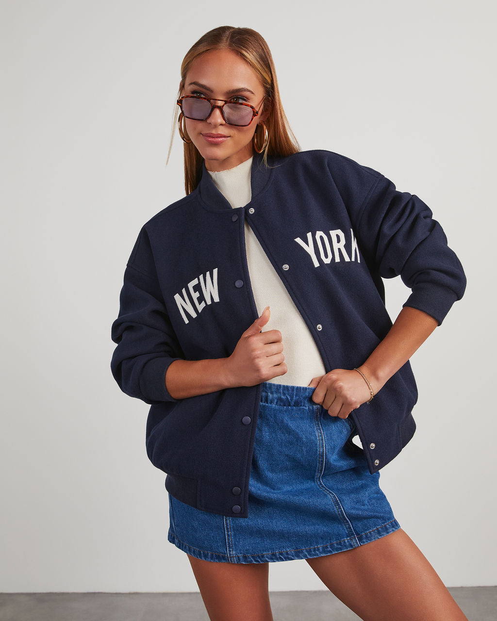 

New York Varsity Bomber Jacket