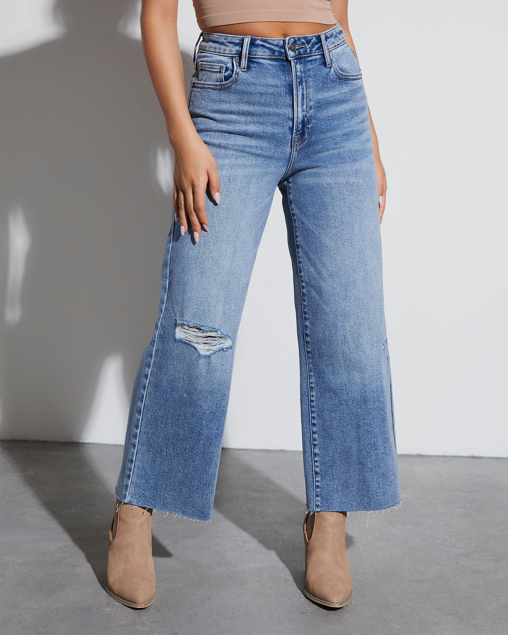 

San Gabriel High Rise Wide Leg Jeans