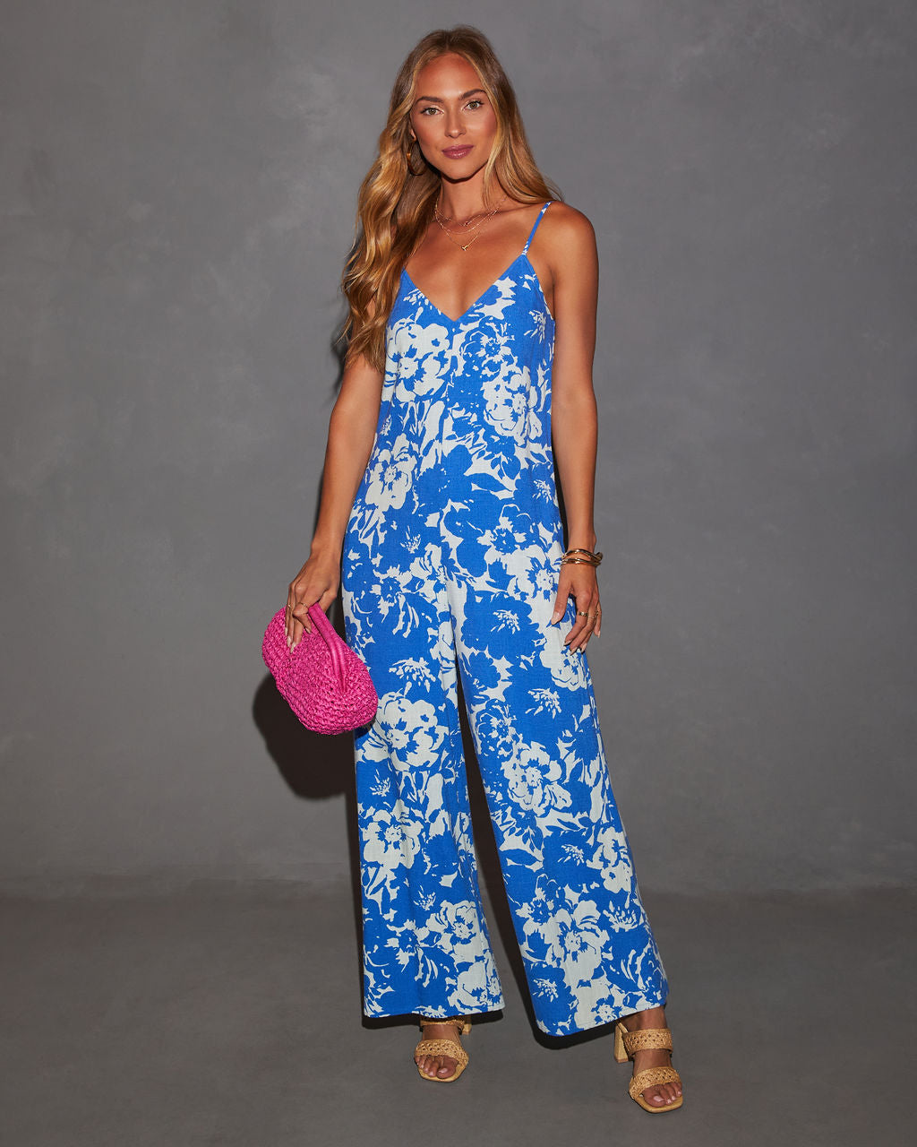 

Rio Tropical Print Relaxed Jumpsuit