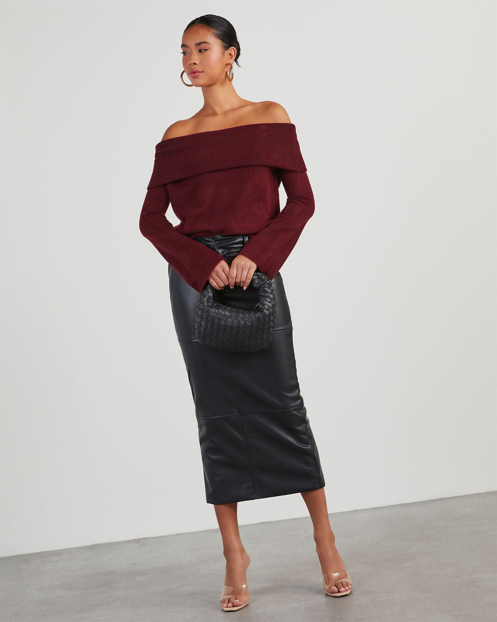 Dreamworld Off The Shoulder Pullover Sweater