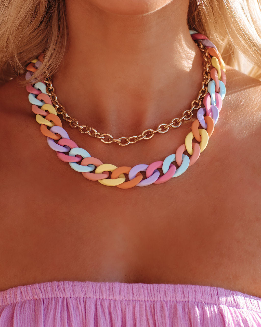 

Like Candy Layered Chain Necklace
