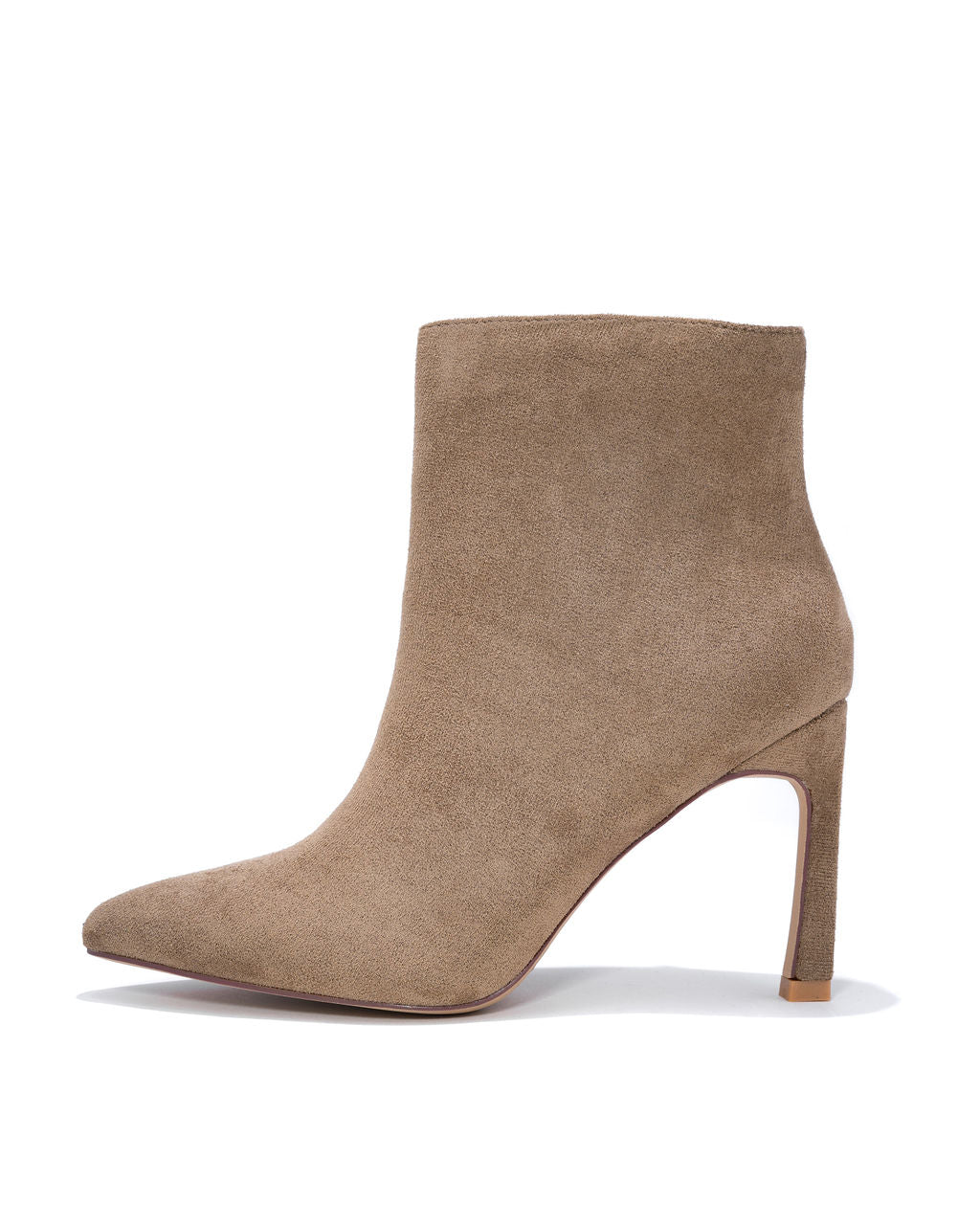 

Milana Faux Suede Heeled Bootie