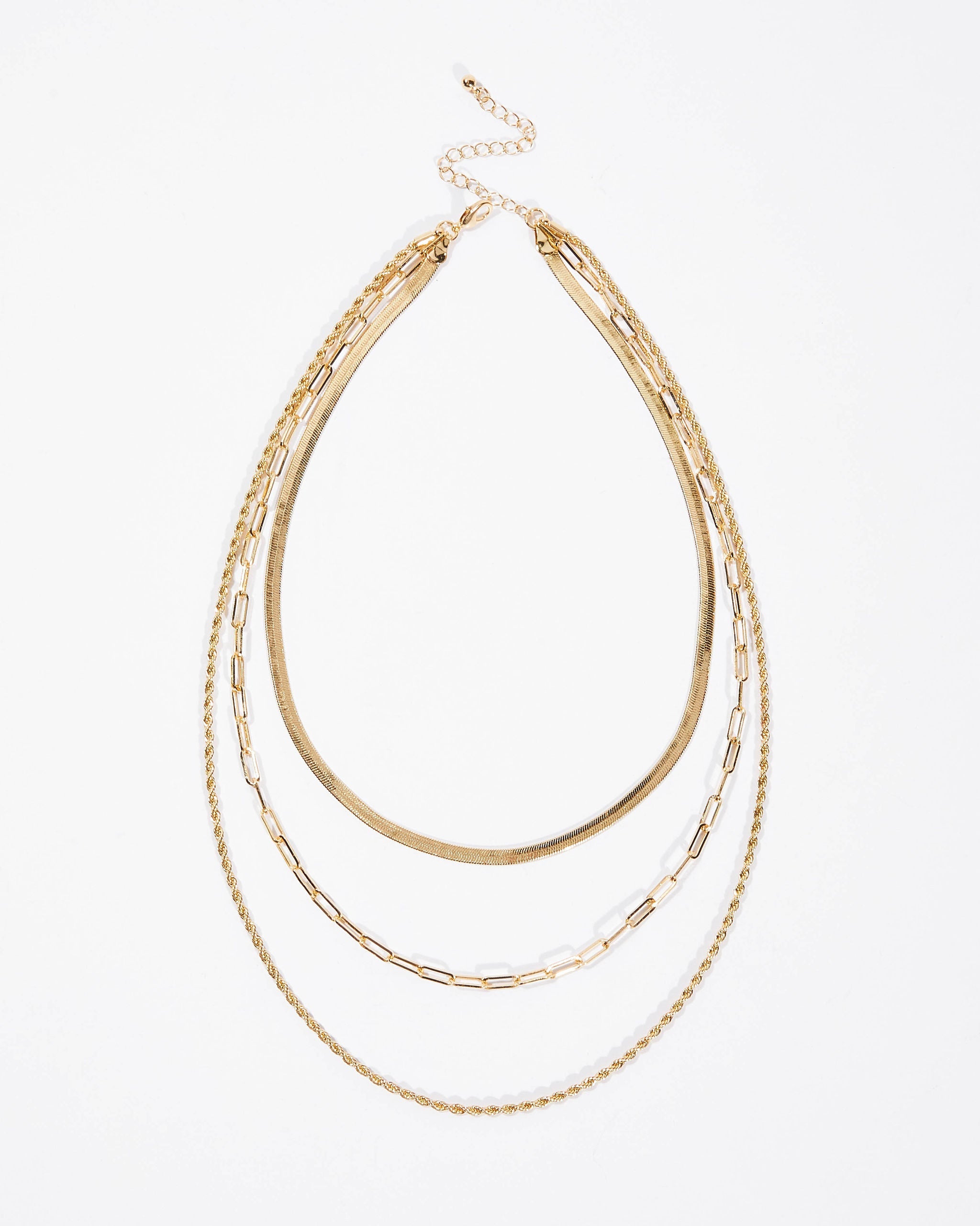 

Tofina Layered Chain Necklace