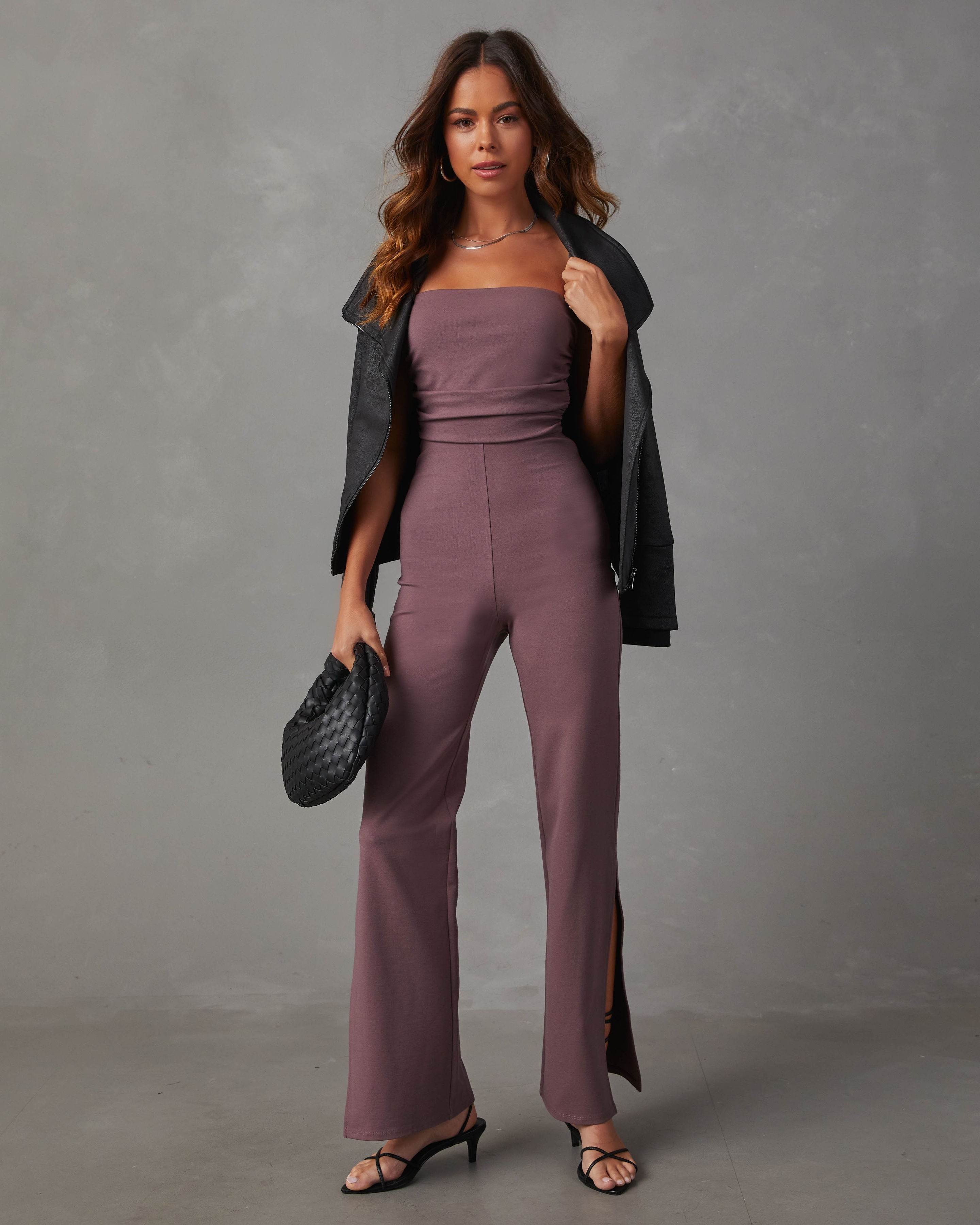 Dovie Smocked Halter Jumpsuit – VICI