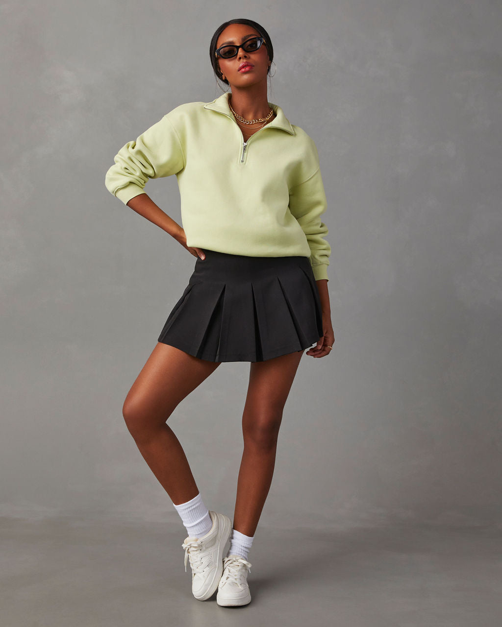 

Power Up Fleece Half Zip Sweatshirt