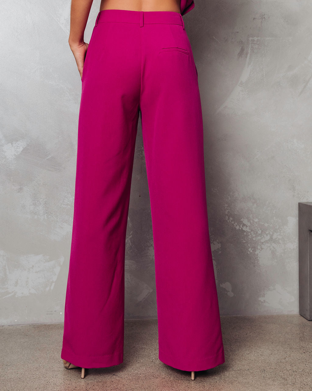 

Fashionista Confessions Pocketed Wide Leg Pants