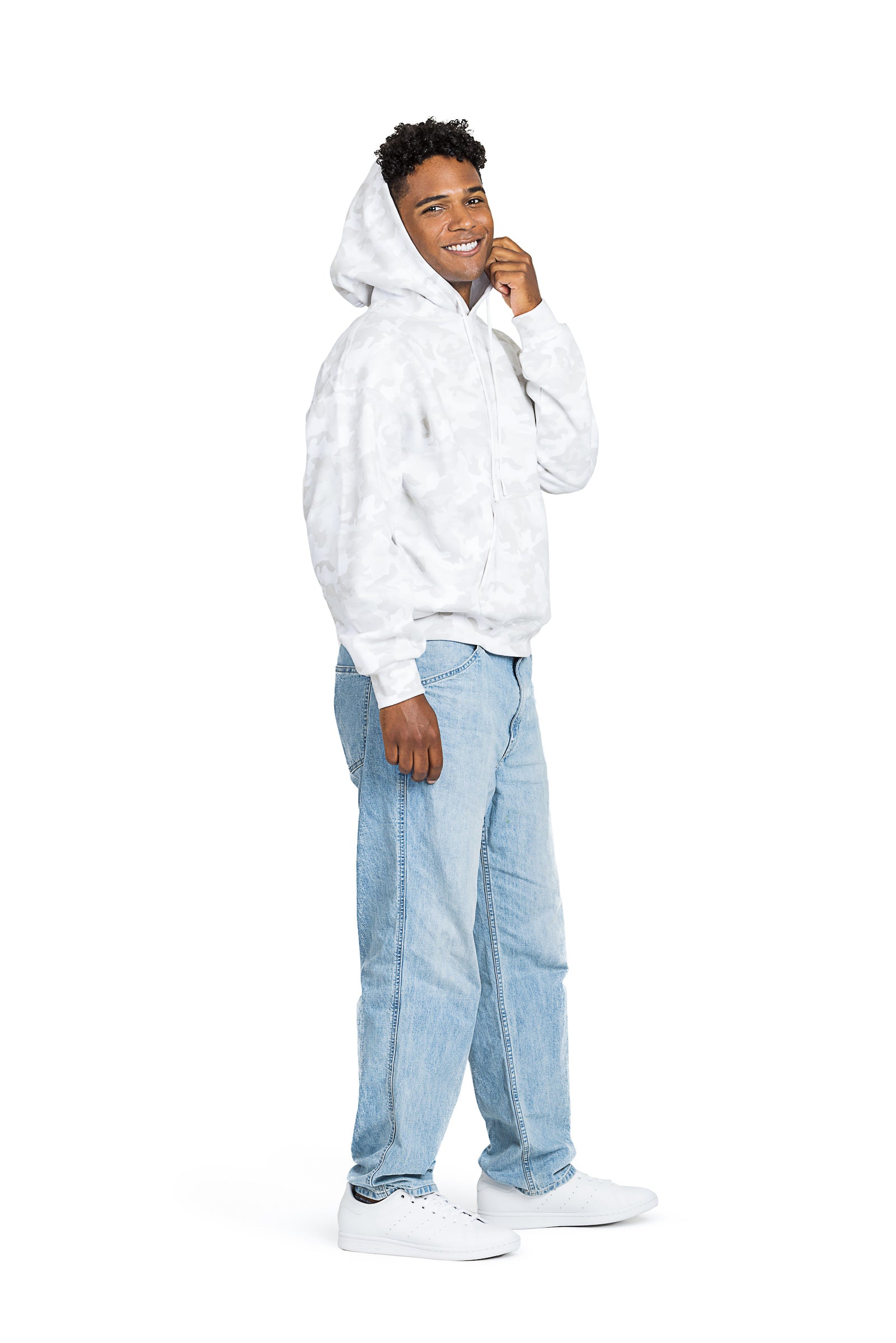 Men's premium fleece sweatpants in Granite