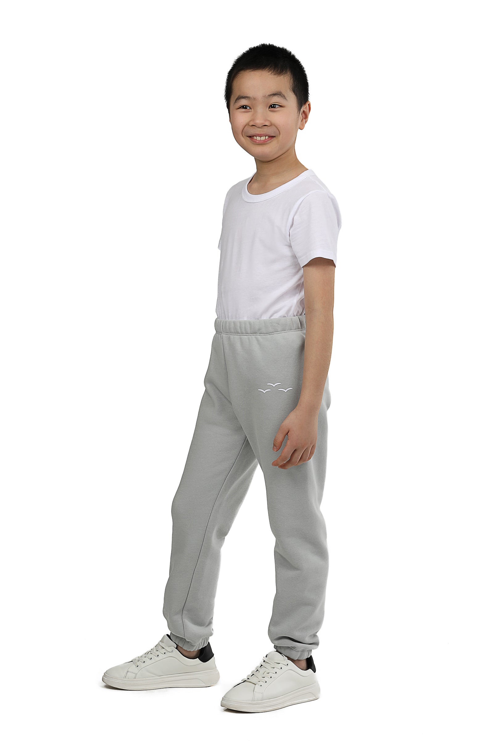 Niki Original kids sweatpants in white camo