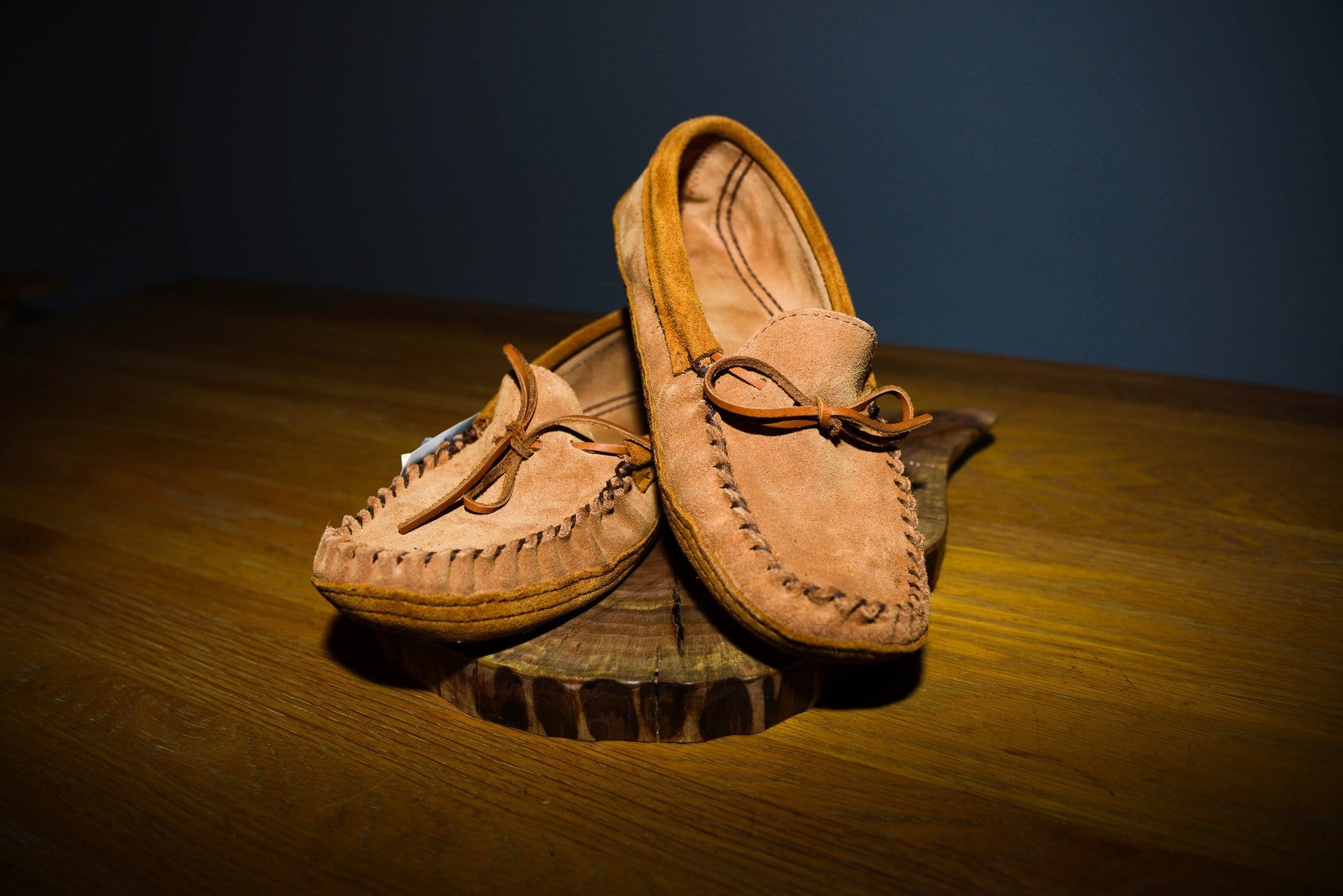 Unlined Men Moccasin | Irving Rivers
