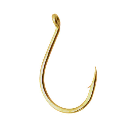 Daiichi 2161 Curved Shank Salmon Hook-Up-Eye • Whitakers Sports