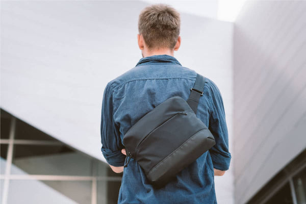 Sling Pack Minimalist Everyday Carry Bag – SlimFold Wallet