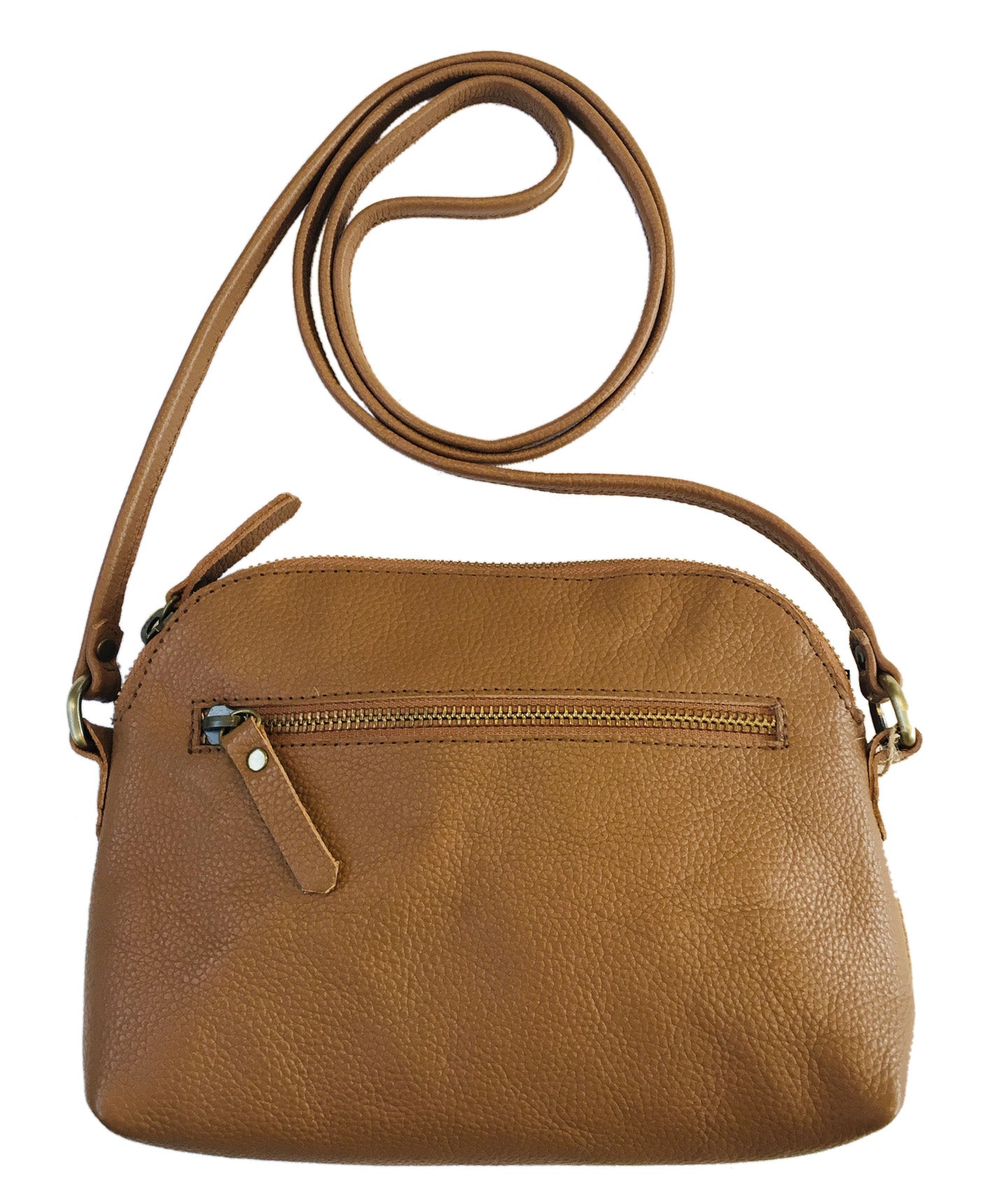 tan sling bag