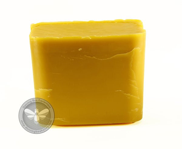 100% Pure Yellow Beeswax, 2.3 oz Bar