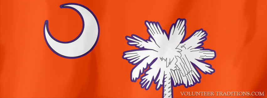 Orange and Purple South Carolina Cover Photo