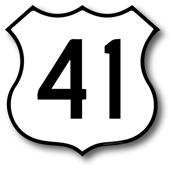 US 41 Sticker | Superior Design & Advertising