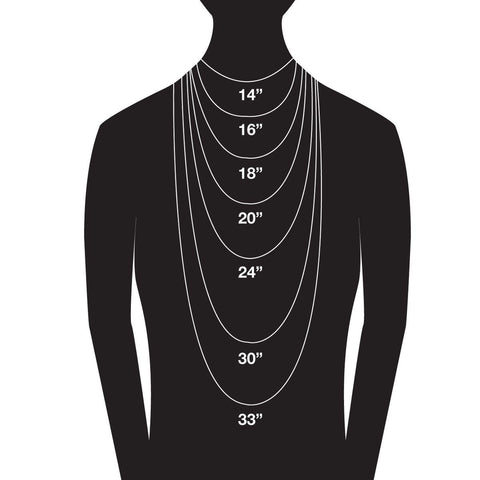 Necklace Sizing Chart– MINU Jewels