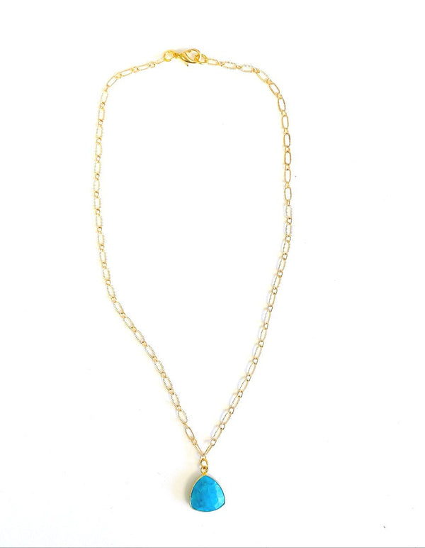 Turquoise Hobo Necklace - MINU Jewels