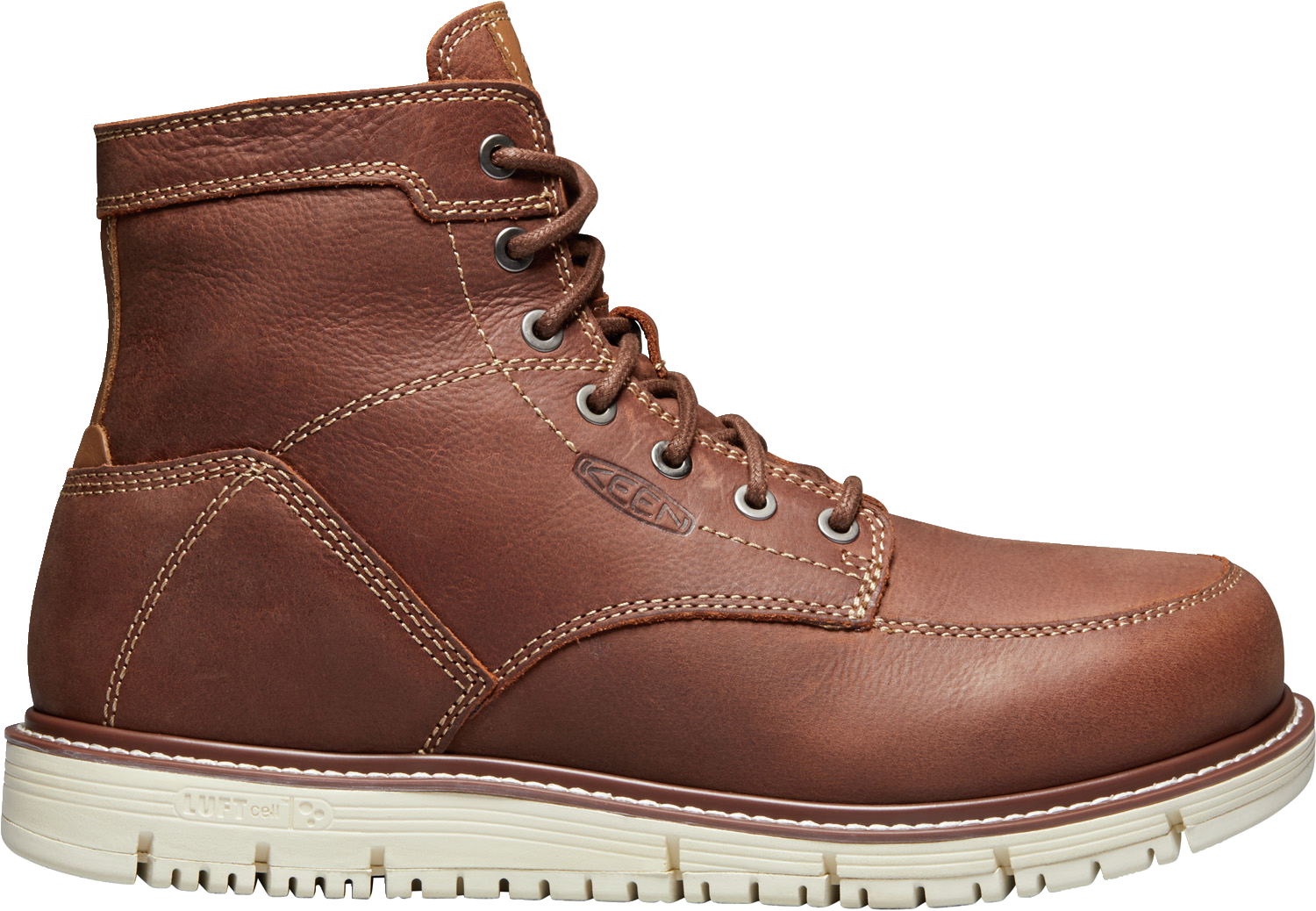 keen wedge sole work boots