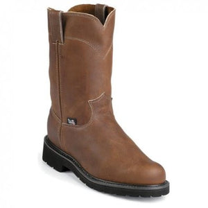 justin double comfort work boots