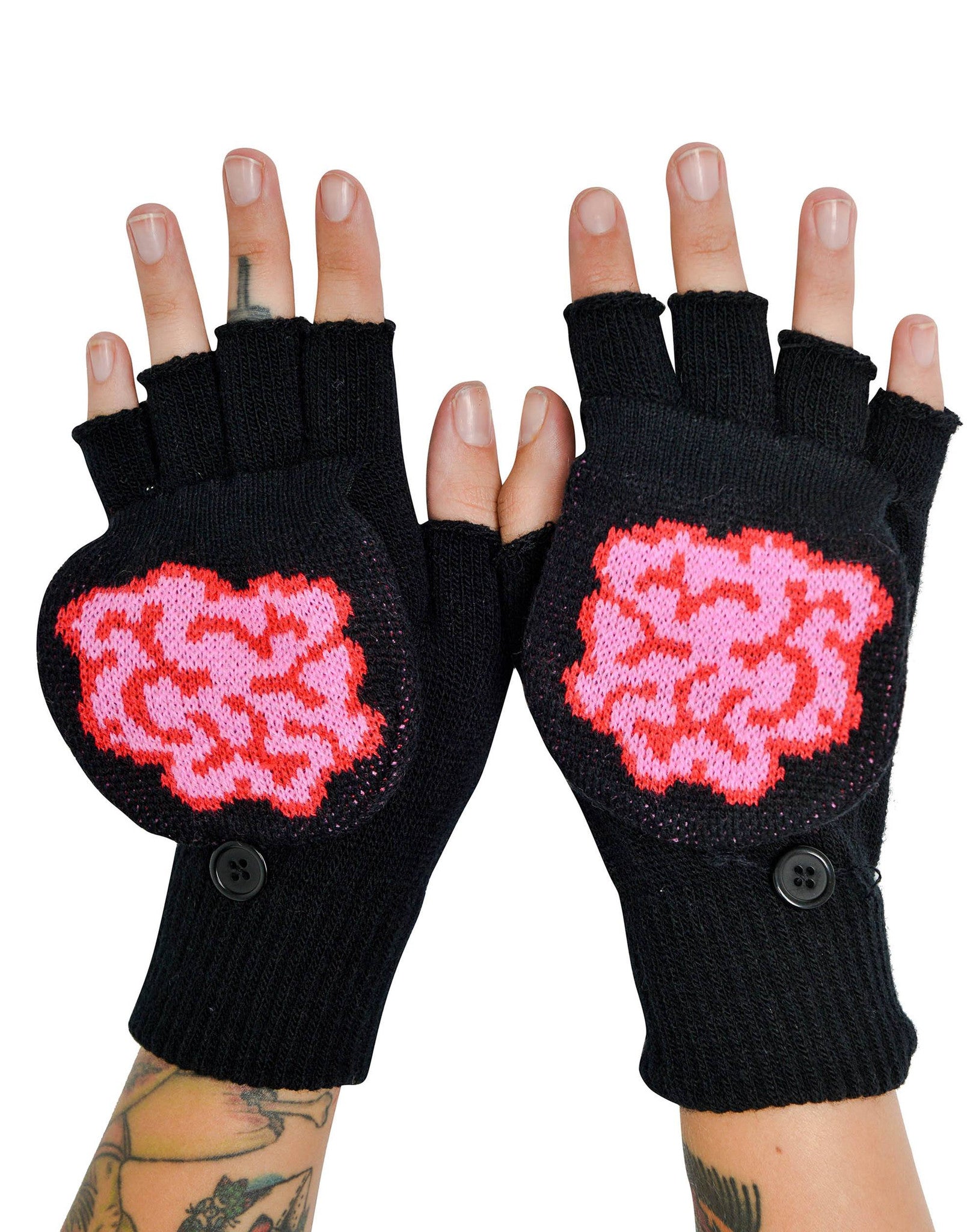 fingerless gloves calgary