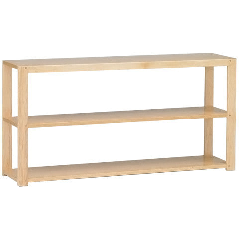 2 tier shelf wood