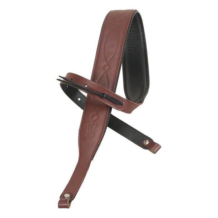 Lakota Leathers 3 Cradle Banjo Strap - Available in Brown, Black, or  Tobacco Finish