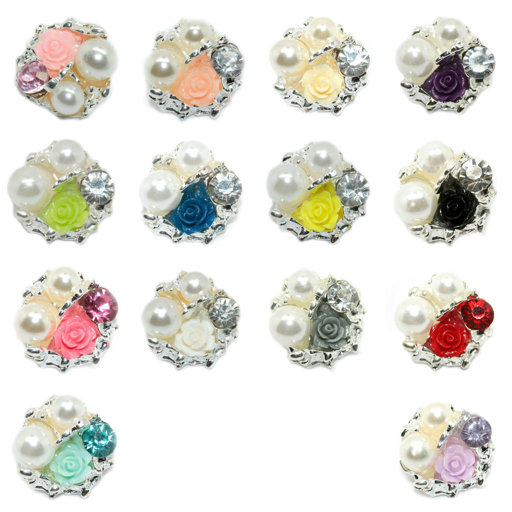 rhinestone button covers