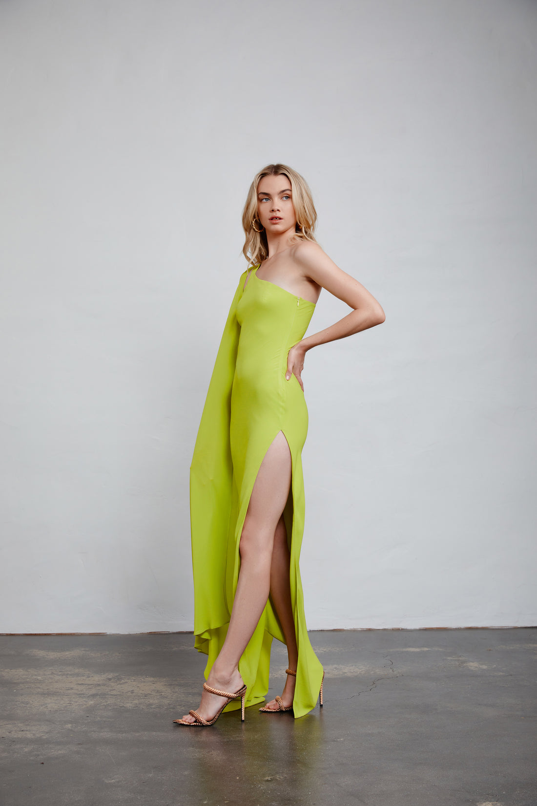 Riley Dress - Lime