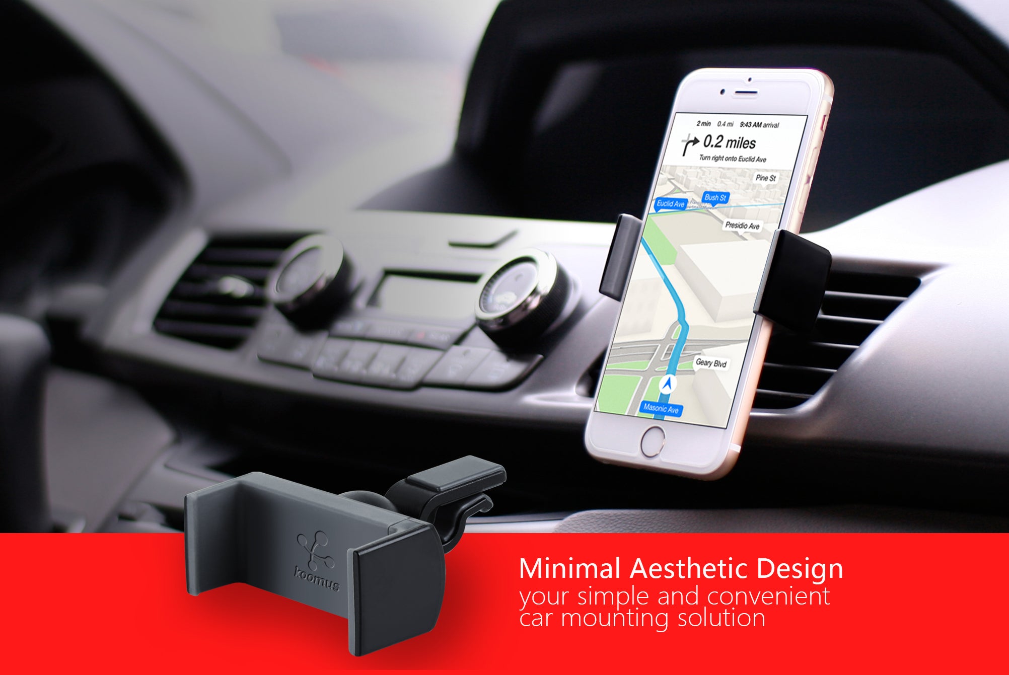 smartphone car holder