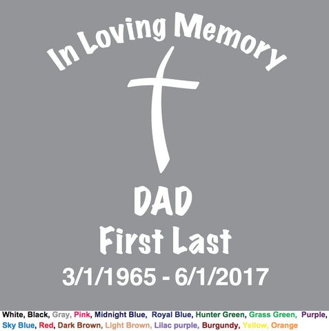 Free Free 305 In Memory Of Dad Svg SVG PNG EPS DXF File