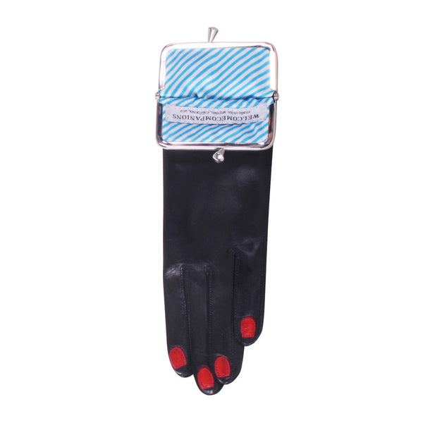 Glove Coin Purse (Noir)