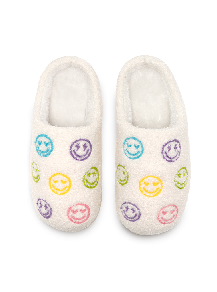 Kids Pink Happy Slipper – Living Royal