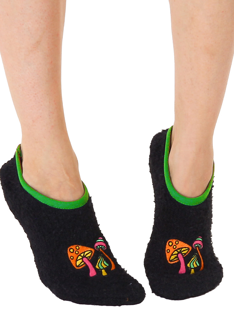 Fuzzy Mushroom Slipper Socks – Living Royal