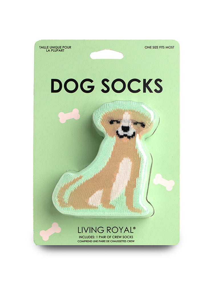 Green Poodle Sock