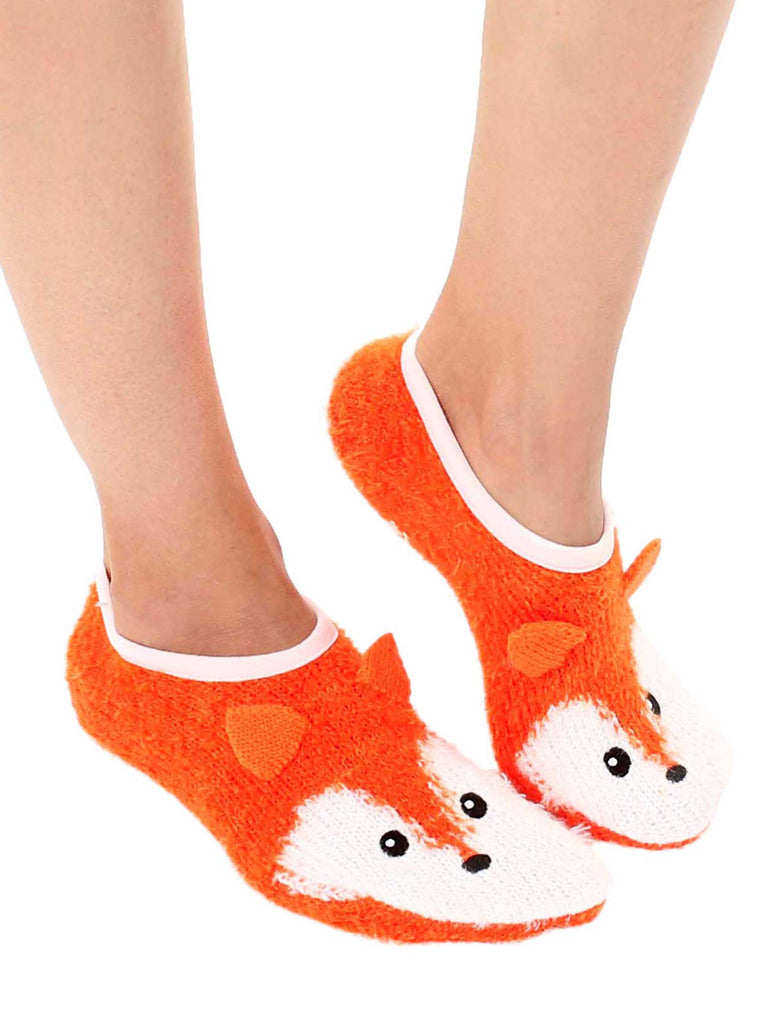 Fuzzy Fox Slipper – Living Royal