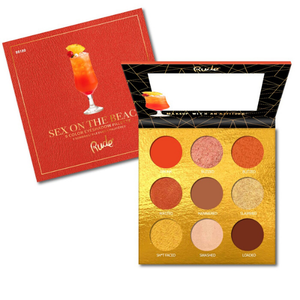 Rude Cosmetics Cocktail Party Sex On The Beach Palette Discount 