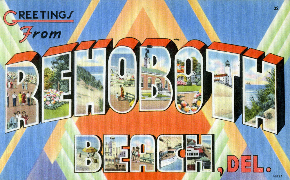 rehoboth post card